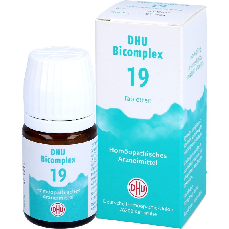 DHU Bicomplex 19 Tablets, Pack of 150 Tablets