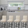HFCNMY Bar Stool Covers,2 Pack Stretch Bar Stool Covers with