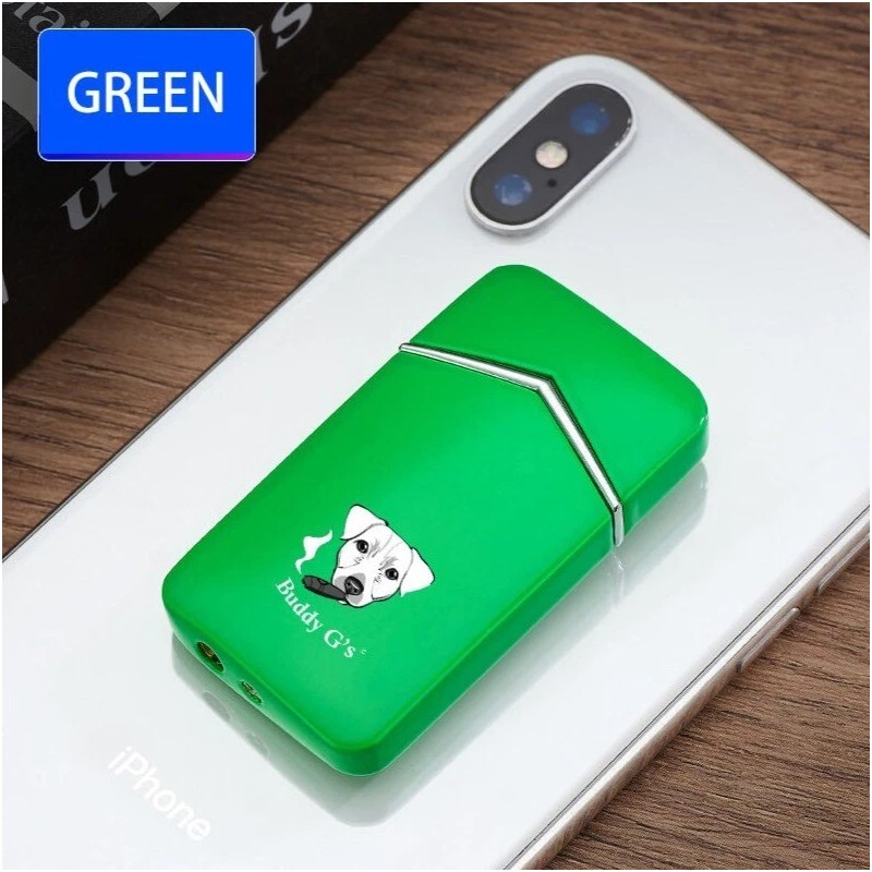 The Vintage Lighter Single Burner Metal Butane Torch Lighter -