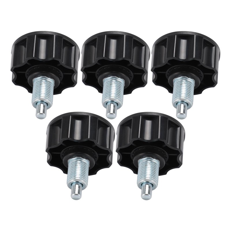 5PCS Fitness Equipment Ball Knob M16 Pull Pin Spring Knobs