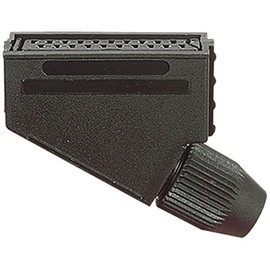 Scart Line Socket, Black