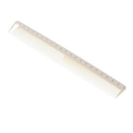 zalati Hair Comb with Ruler Scale Measurements 2-in-1 Comb for Salon HairCutting -K002