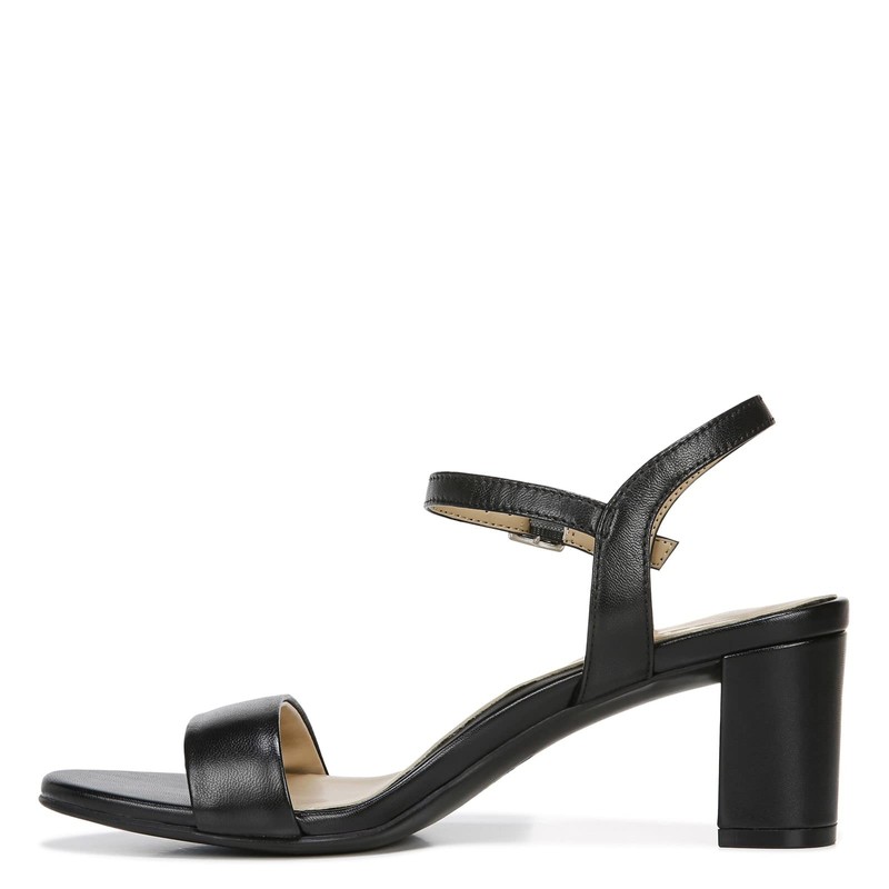 Naturalizer Womens Bristol Ankle Strap Chunky Block Heel Dress Sandal