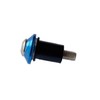 MotorToGo 1 x Blue Caped Motorcycle Windscreen WindShield Well Nut