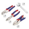 WORKPRO Pliers Set 4-piece Locking Plier Slip-joint Plier Groove Joint