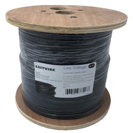 250ft of 16 Gauge Wire 2 Conductors, 16/2 Low Voltage Landscape Wire, Low Voltage Wire, Outdoor Direct Burial Electrical Wire, Copper Wire,Underground Low-Energy Circuit Cable