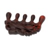 Meridians Comb Static Free 5 Teeth Head Scalp Composite Wood