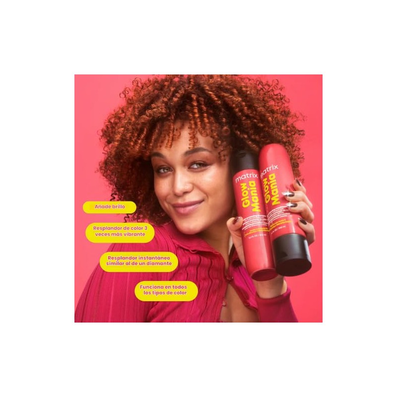 Matrix Glow Mania Acondicionador Brillo Cabello Teñido 300ml