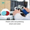 UerGlass Glass Repair Kit Grinding Polishing Abrasive Disc Mesh Net