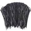 500 Pcs Zip Ties, 8 Inch Self-Locking Nylon Cable Ties,