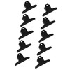 10Pcs Hinge Clips Large Metal Hinge Binder Clips for Paper