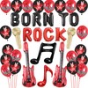 Music Theme Decoration Balloons (Born to Rock)