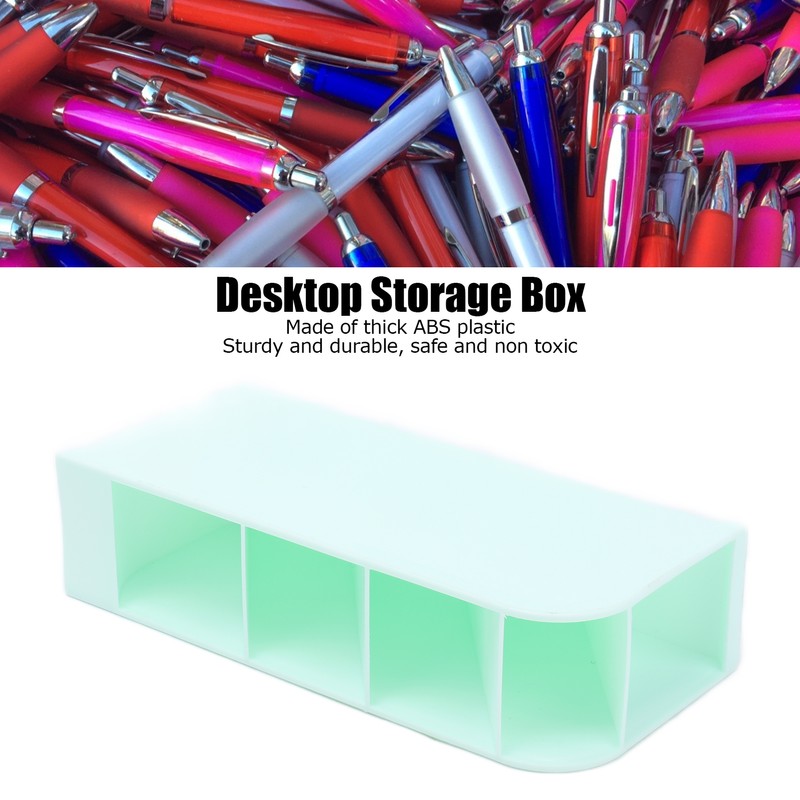 5Pcs Pens Storage Box Oblique Plane Stationery Organizer Pencil Cup