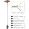 Champagne Bronze Pendant Light Fixture Kit, Small Pendant Lights Kitchen