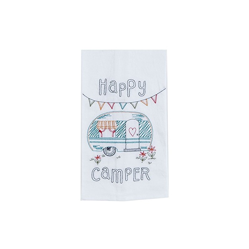 Happy Camper 3 Piece Kitchen Bundle, Towel with Salt and