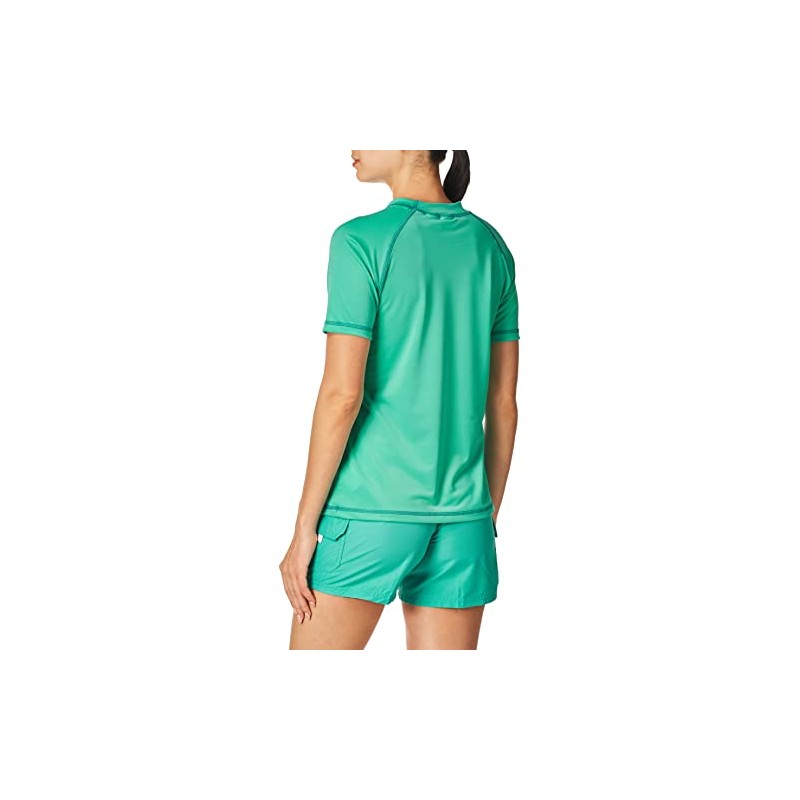 Kanu Surf Women's Marina UPF 50+ Short Sleeved Active Rashguard