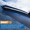 12 Inch Rear Wiper Blade Compatible with Jaguar F-Pace 2017-2020