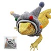 CQJ Beard Dragon Funny Cute Bullhorn Ball Hat with Neck