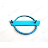 AUTO 2PC Black Front Nose Rear Gas Lid Cross US