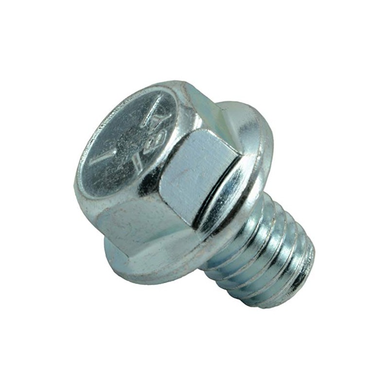 Hard-to-Find Fastener 014973454609 Serrated Flange Bolts, 3/8-16 x 1/2, Piece-12