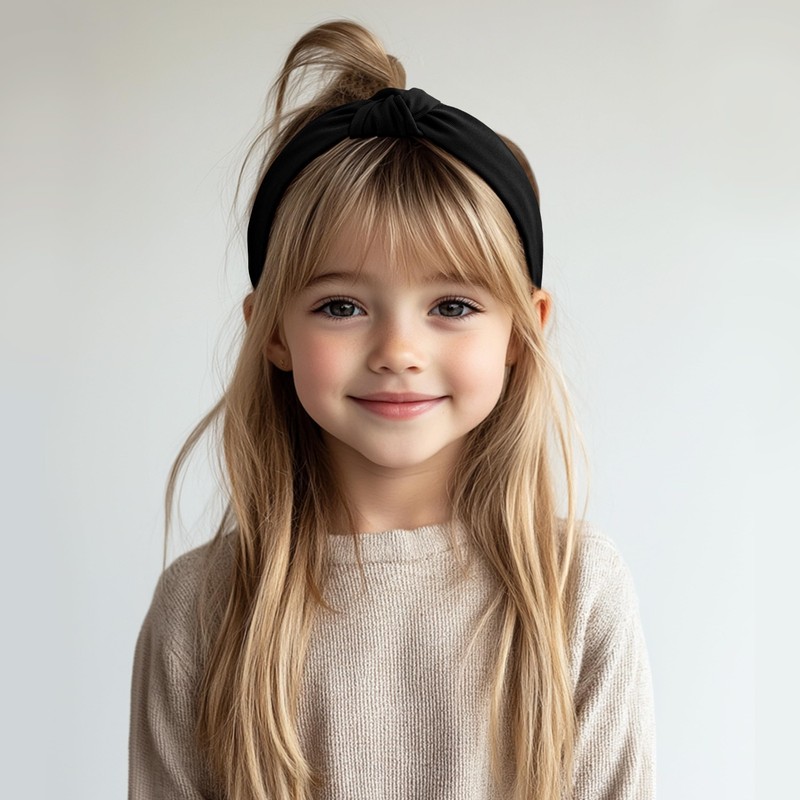 Brown Headbands for Women Girls Non Slip Floral Padded Hairbands