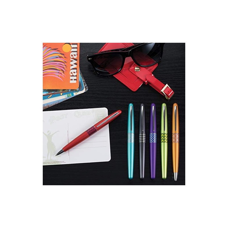 Pilot MR Retro Pop Collection Pluma Estilográfica Punta Mediana, Azul