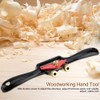 Yosooo 9INCH/215MM Cepilladora Manual Ajustable con Tornillo, Acero Aleado, Compact,