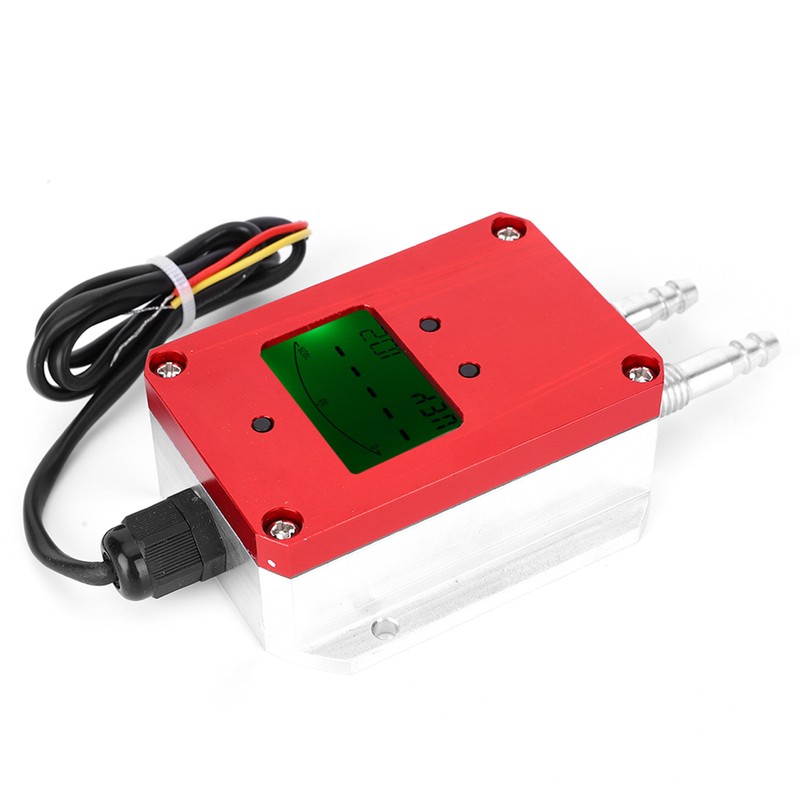 LCD Intelligent Digital Air Transmitter Air Pressure Sensor DC 24V