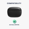 kwmobile Silicone Case Compatible with JBL Wave 200TWS Case Cover