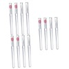 FOMIYES 3sets Lip Makeup Brush Set Reusable Lipstick Applicators for