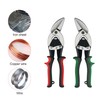 Axelord 2Pcs Left and Right Regular Tin Cutting Shears Metal