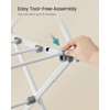 SONGMICS Foldable Clothes Drying Rack, Laundry Drying Rack, Clothes Airer,