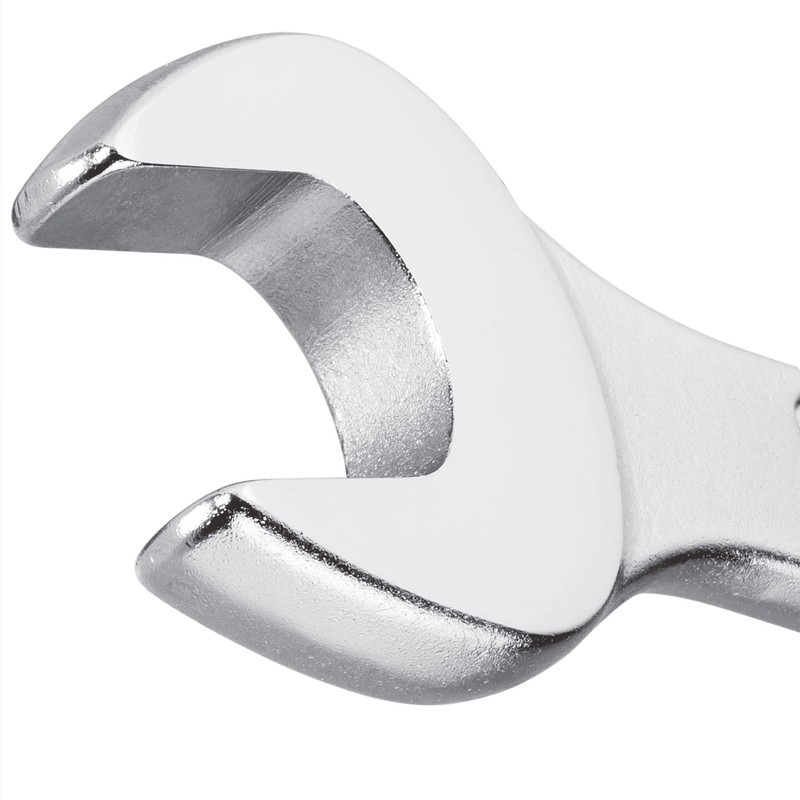 HAZET(ハゼット)コンビネーションスパナ 600N-29 クロームメッキ|コンビネーションスパナヘッド角度15°|出力:外径二重六角、フラット幅:29mm、シャフト:頑丈なHAZETダブルTプロフィール