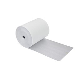 SmartSHIELD -5mm 16" x50ft R15 Reflective Foam Core Insulation roll, Cold and Heat Shield, Radiant Barrier, Thermal Insulation - White / Foil