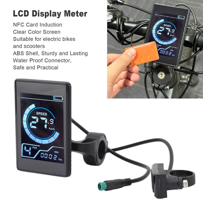 Pyhodi Cycling Computers, Waterproofing Colorful Cycling Computer Display Meter with