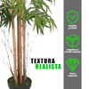 VANLIG Planta Artificial Bamboo de 1.5mts Incluye Maceta para Interiores