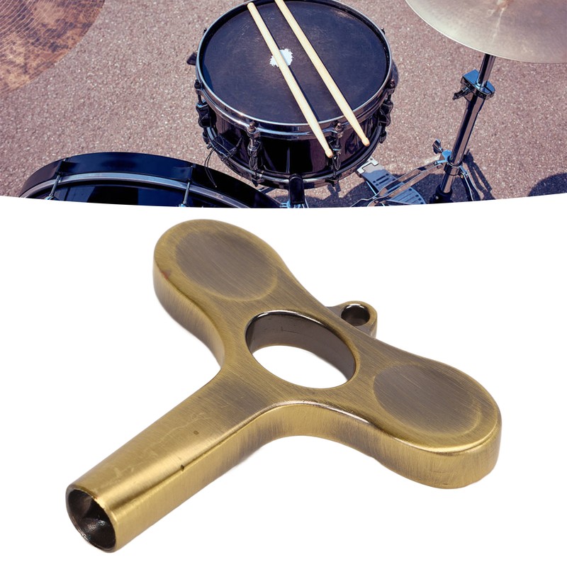 Jazz Drum Tuning Key Zinc Alloy T Shape Bronze Drum