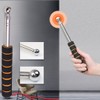 Stainless Steel Telescopic Sound Hitting Diagnostic Rod, Total Length 51.2
