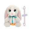 BABY PAWS Bunny, Interactive Plush Rabbit with Loud that Opens