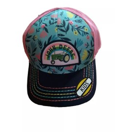John Deere Toddler Kids Girls " TRACTOR " Hat/Cap - NEW