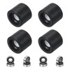 PATIKIL 61mm Skateboard Wheels 1 Set 86A Hardness Street Wheels