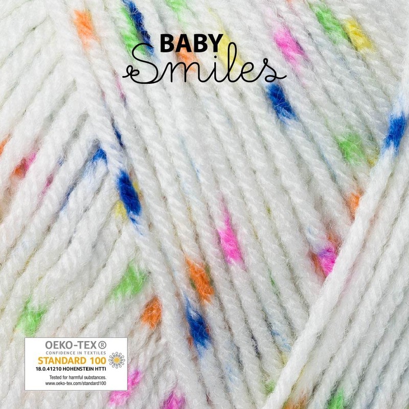 Schachenmayr Bravo Baby 185, 50G Confetti Handstrickgarne
