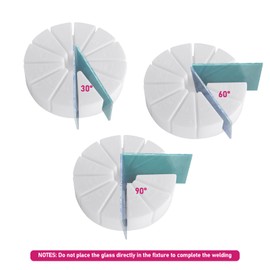 HUIKANGSHENG Stained Glass Angle Tool, Stained Glass Supplies, Stained Glass Tools, Stained Glass Custom Angle Welding jig