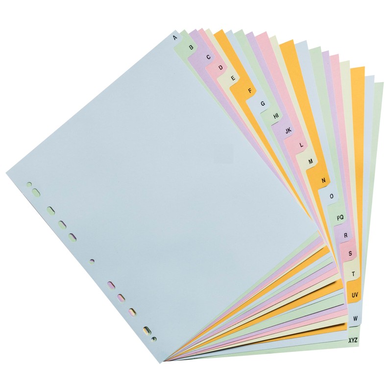 3 Pack | A4 Extra Wide A-Z Alphabetical 20 Part