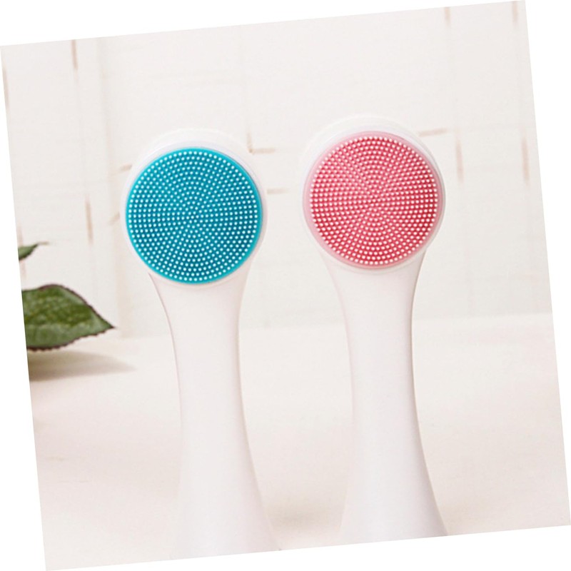 FOMIYES Facial Brush Facial Cleaning Face Cleaning Brush Pink
