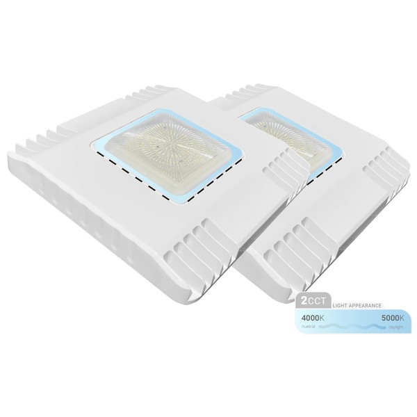 NUWATT LED Canopy Lights Outdoor 150W Waterproof LED Gas Station