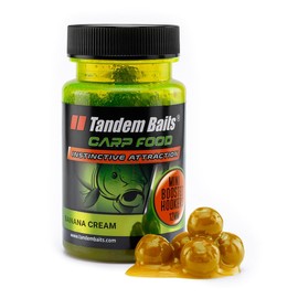 Tandem Baits Carp Feed Fishing Food Hook Bait Carp Food Mini Boosted Hookers 12mm 50g Banana Cream