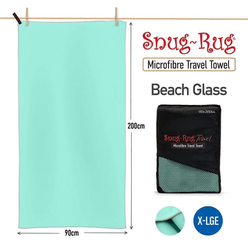 Snug Rug Microfibre Beach Towel Extra Large XL 200 x
