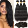 RICHAIR - Brazilian Fabric with Closure 14" + 14" Closure