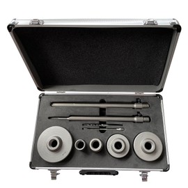 REETAI-FOUR 10Pcs SDS Plus Concrete Hole Saw Kits, Tungsten Carbide Wall Hole Cutter Cement Stone Drill Bit Sets with Connecting Rod for Brick Stone Concrete Cement
